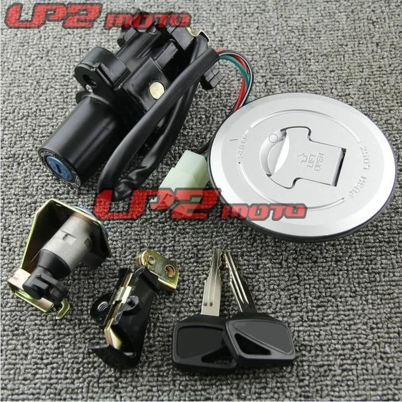 Переключатель зажигания, крышка топливного газа, шлем, набор ключей блокировки сиденья для Honda XLV650 XL650 Transalp 00 01 02 03 04 05 06 2000-2006