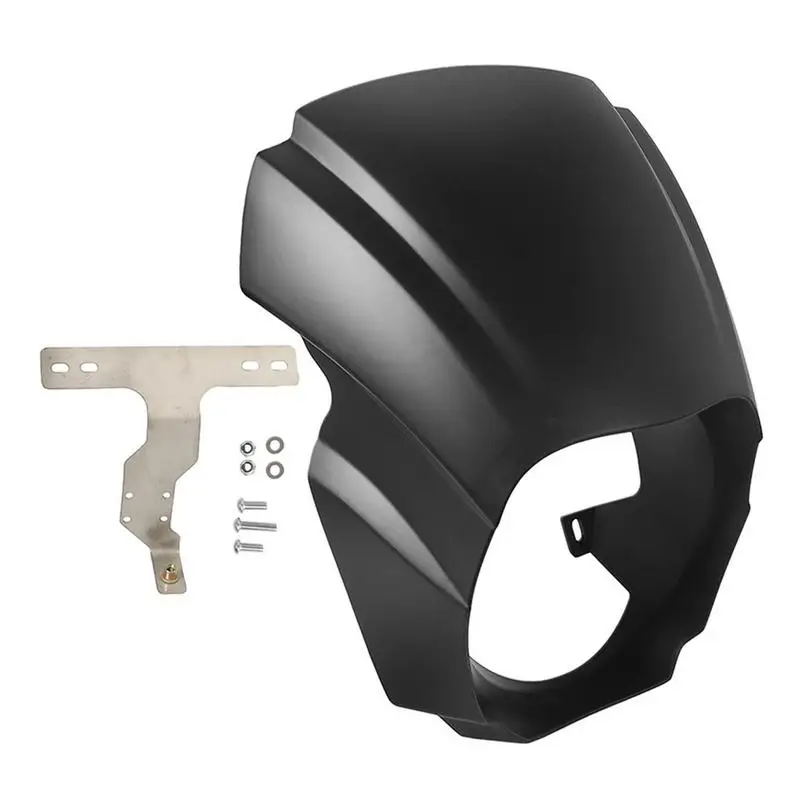 

Motorcycle Front Headlight Fairing Covers Gloss Black/Matte Black Windshield Cover For Breakout 2018-2021