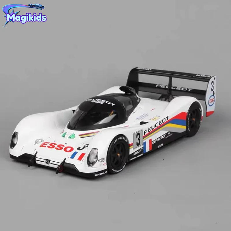 1:18 model Peugeot 905 Le Mans 1992 champion model Simulation Diecast Car Metal Alloy Model Car Toy for Children Gift Collection