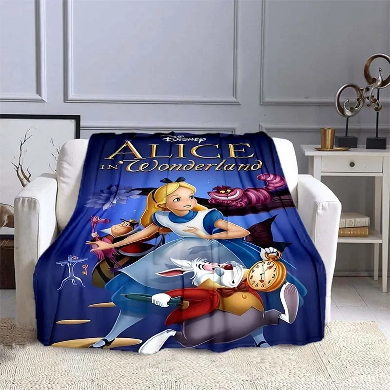 Одеяло с принтом Алиса в стране чудес Диснея