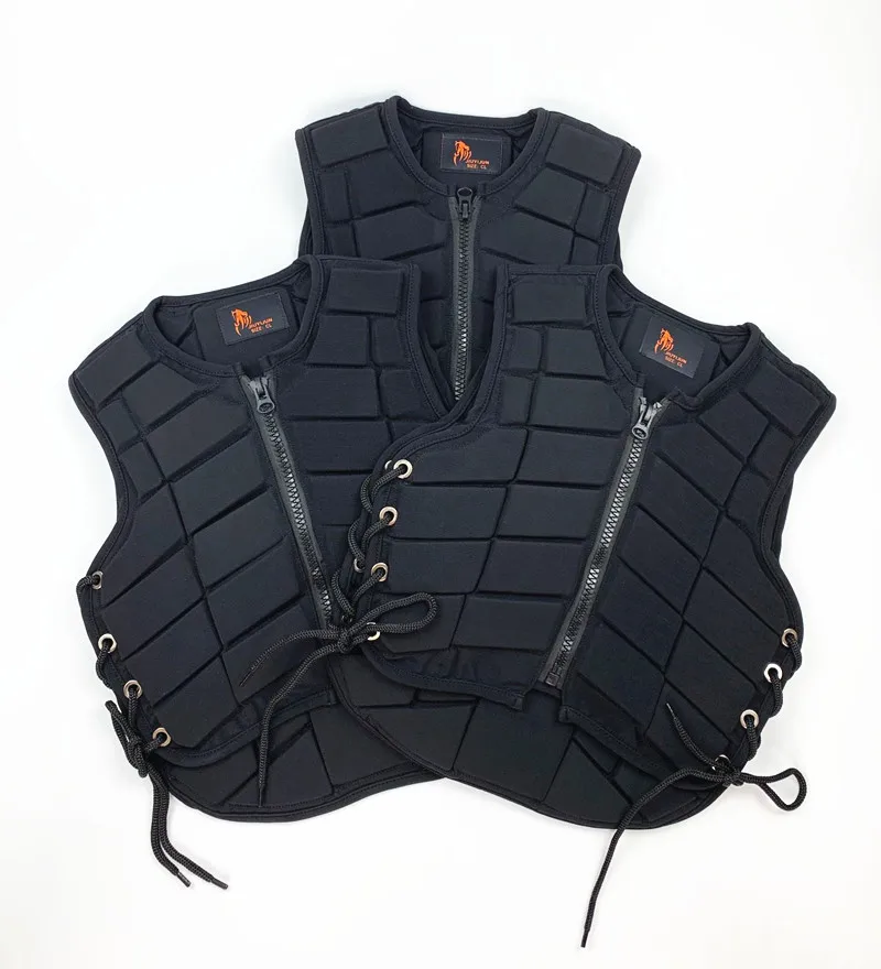 Adult Child Kid Horse Equestrian Riding Body Vest Protector Armor