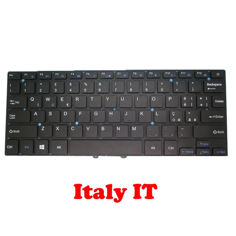 Клавиатура RU IT FR для Jumper EZbook 3SE 3SL ONDA XIAOMA 41 XM41 OW114 MB 27716008 -BZ YXT-NB93-48 PRIDE-K2697 Новый