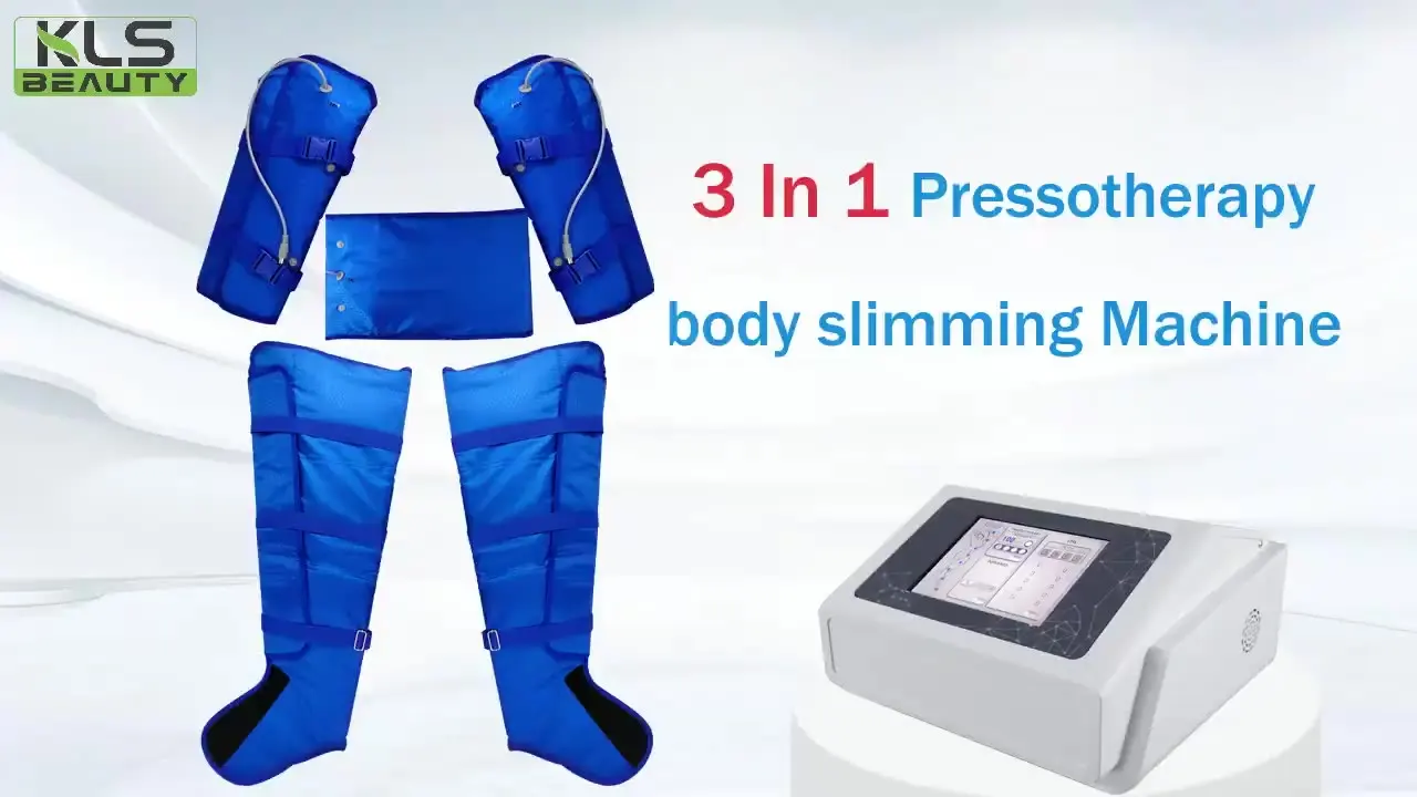 

3 In 1 Professional Far Infrared Pressotherapy Suit EMS Lymphatic Drainage Massage Pressotherapy Slimming Machine