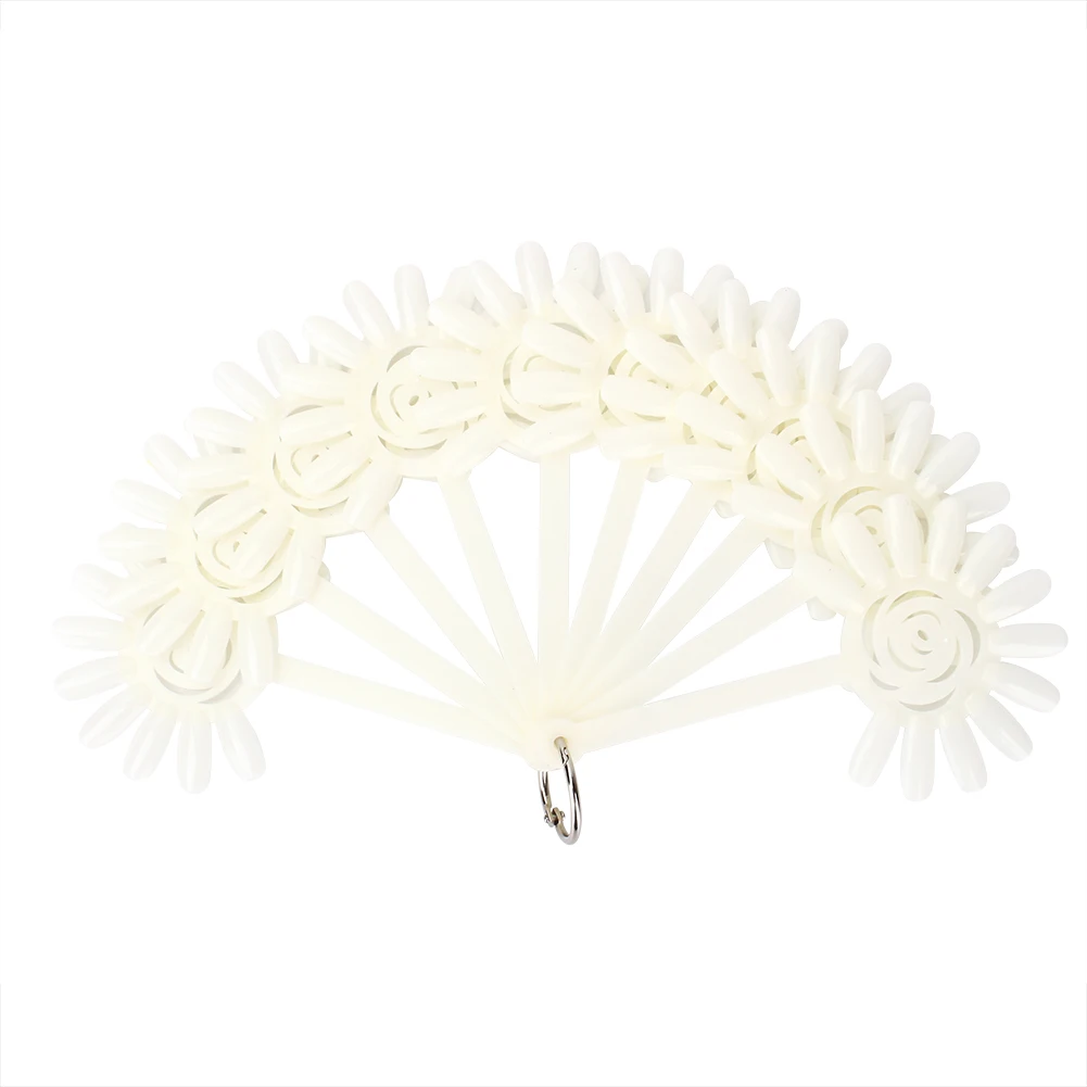 

Nail Polish Gel Practice Sticks Fan Rosette Board False Nail Art Tip Display