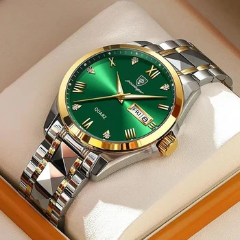 2023 Top Brand Luxury Men's Watch 30m Waterproof Date Clock Male Sports Watches Men Quartz Casual Wrist Watch Relogio Masculino 1
