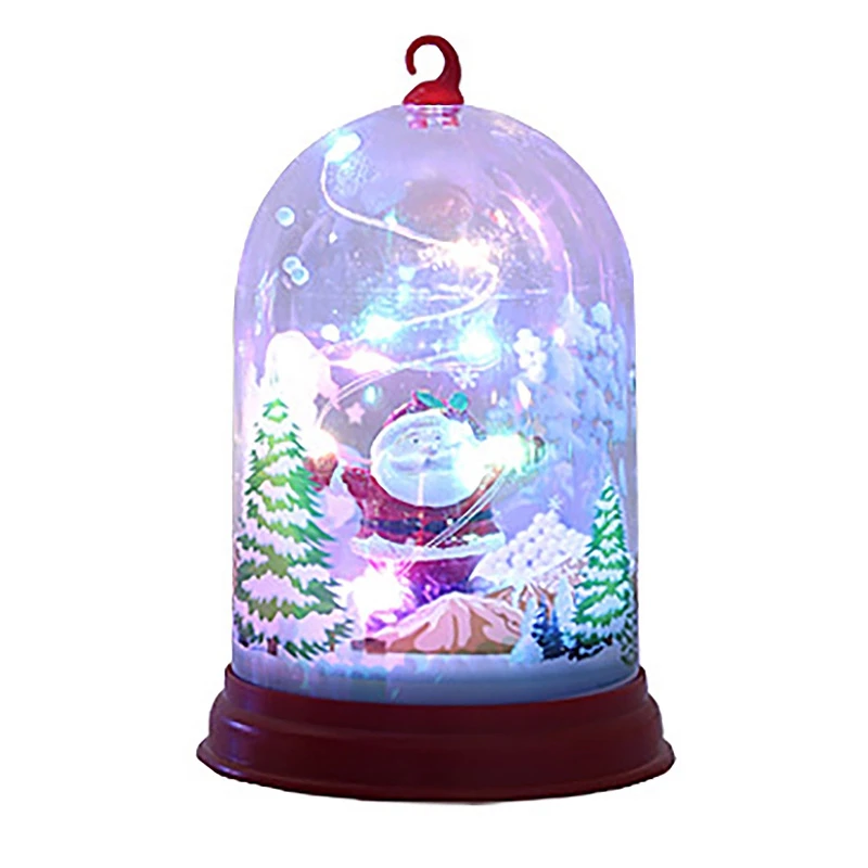 

Снежный шар фонарь Рождество вода снег блестящий шар фонарь декор для Рождества фестиваль для детей оптимальные подарки