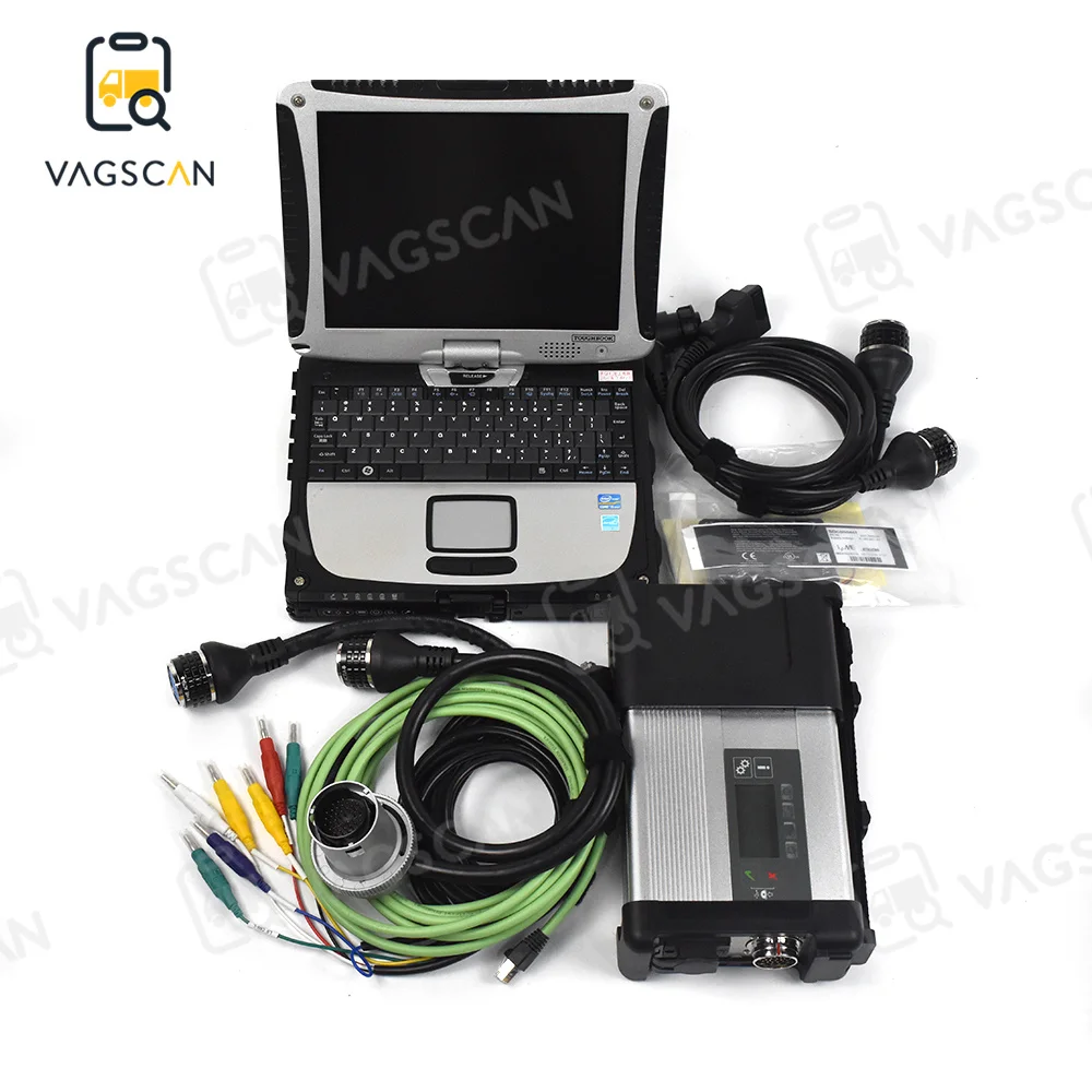 CF-19 ноутбук с 2022,09 SSD для MB STAR C5 автомобильный диагностический инструмент SDConnect Compact 5 MB Star поддержка Wifi диагностический комплект