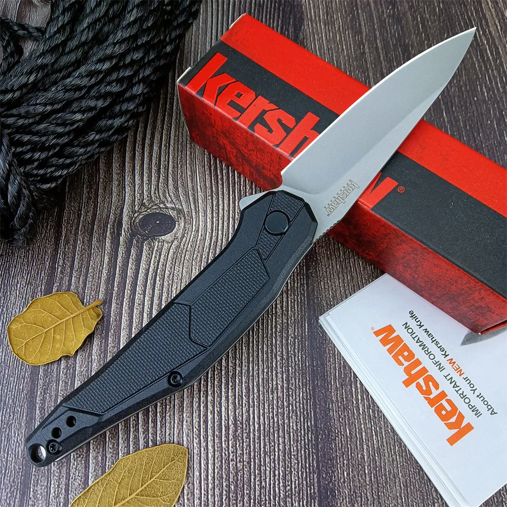 

High Quality Kershaw 1395 Lightyear Pocket Folding Knife Flipper Knives Outdoor Tactical Hunting Camping Self Defense EDC Tool