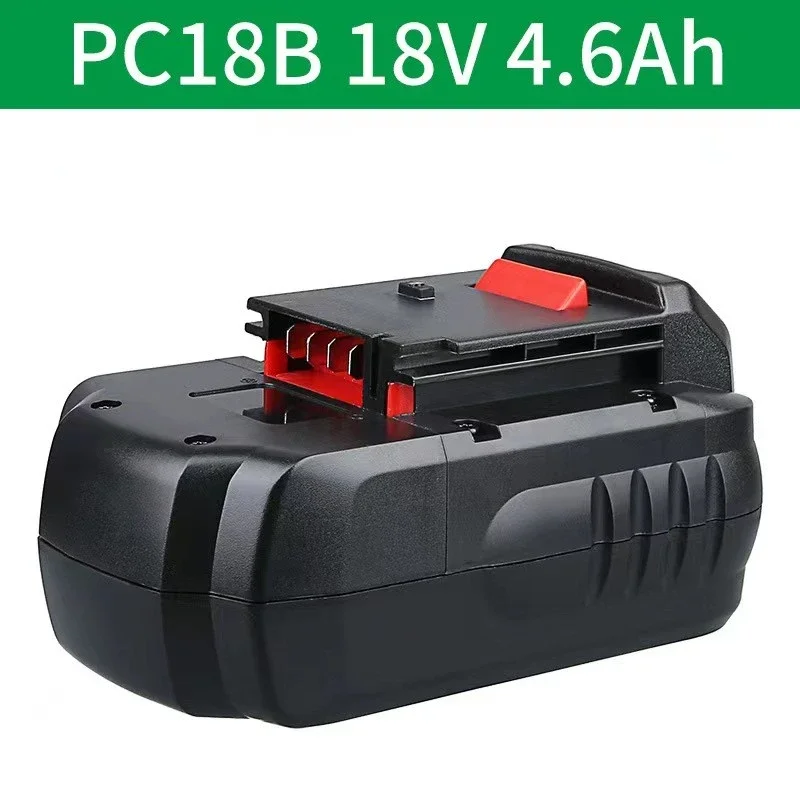 

4600mah For PORTER CABLE 18V 90533718 PC18B PC18FL PC18BL PC18BLX PC1801D PC186CS PCC489N power tools battery