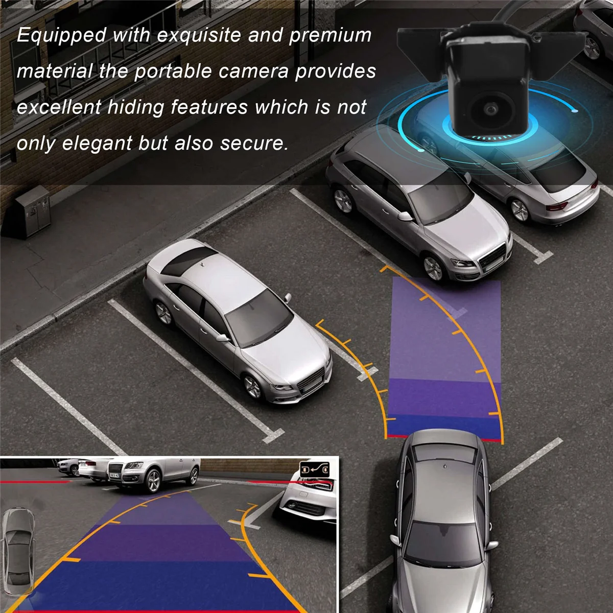 Автомобильная камера заднего вида резервная для помощи при парковке 95790-2S010