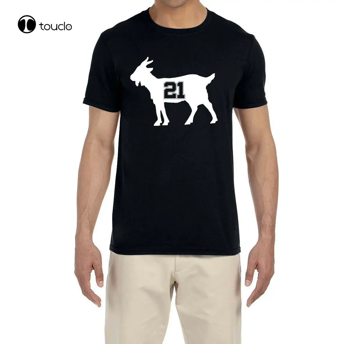 

New San Antonio Tim Duncan Goat T-Shirt Cotton Tee Shirt Unisex