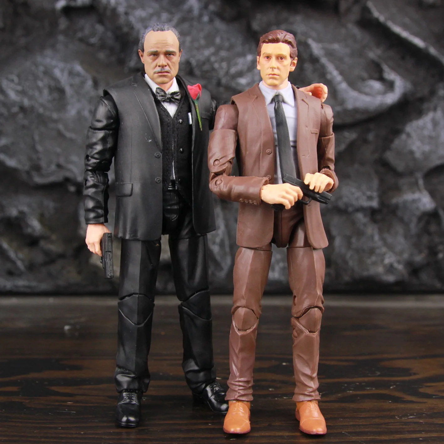 Классический фильм 1972, Крестный отец, Вито корлеон, Майк, масштаб 6 дюймов, экшн-фигурка Марлон, бэнди, аль-пацино, Гангстерская модель куклы