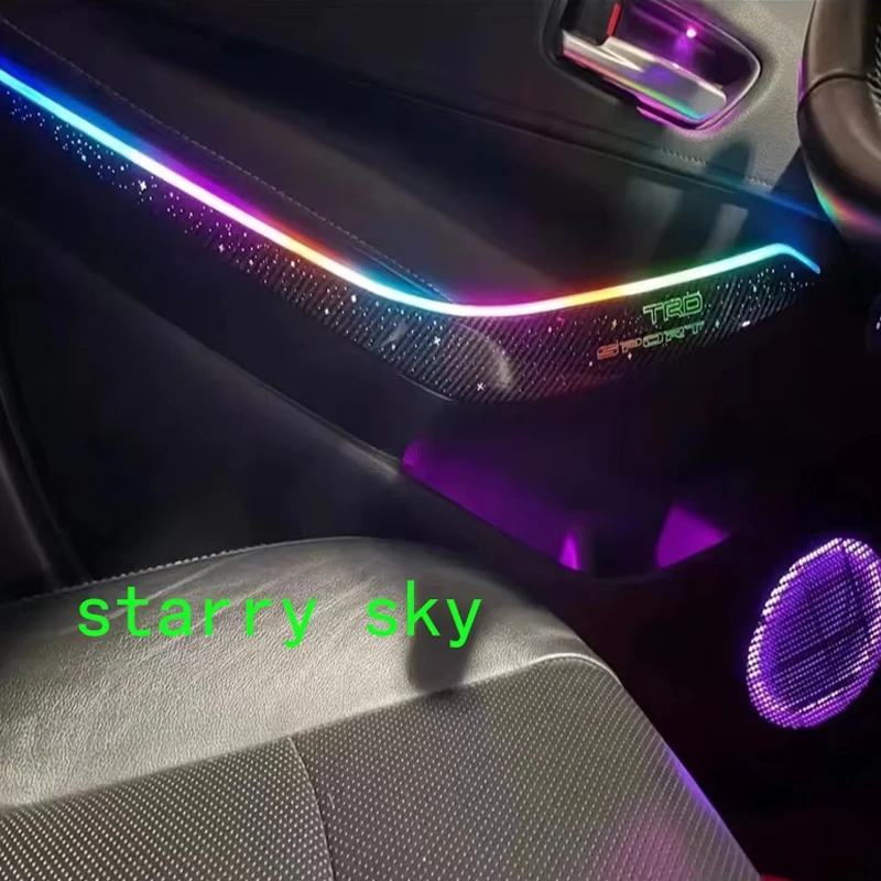 17 в 1 автомобильное окружающее освещение Symphony для Toyota Collora 2019-2023 динамическая