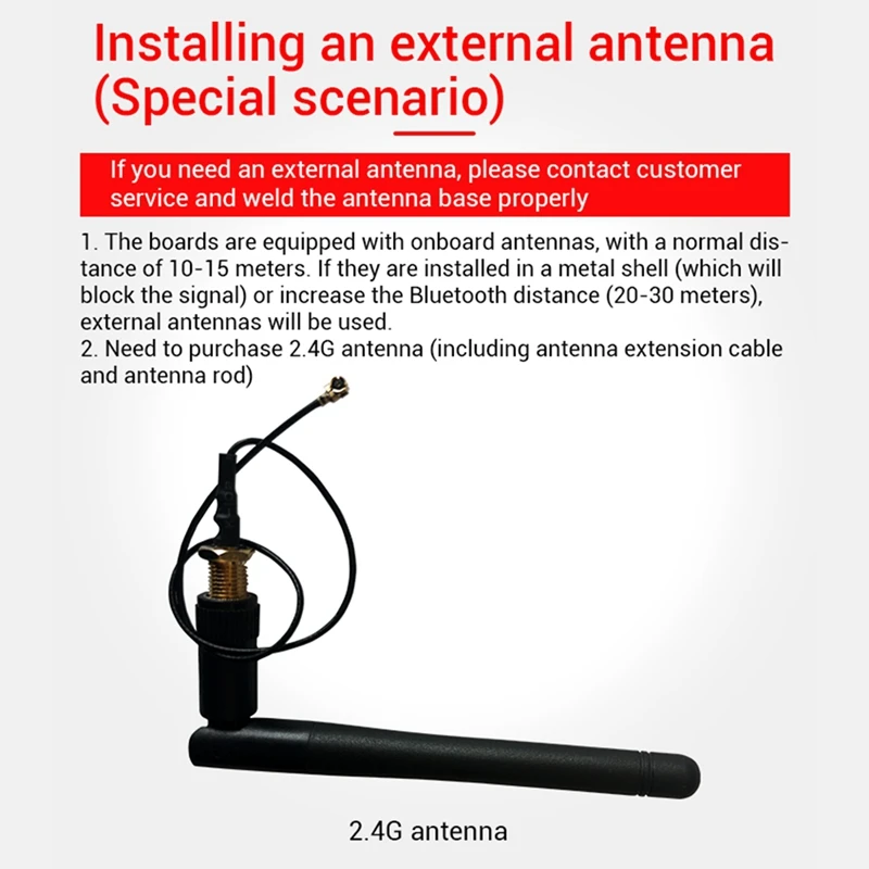 2 1-канальный модуль усилителя Bluetooth 2X100 Вт + 200 для сабвуфера TPA3221 с антенной 4G 1