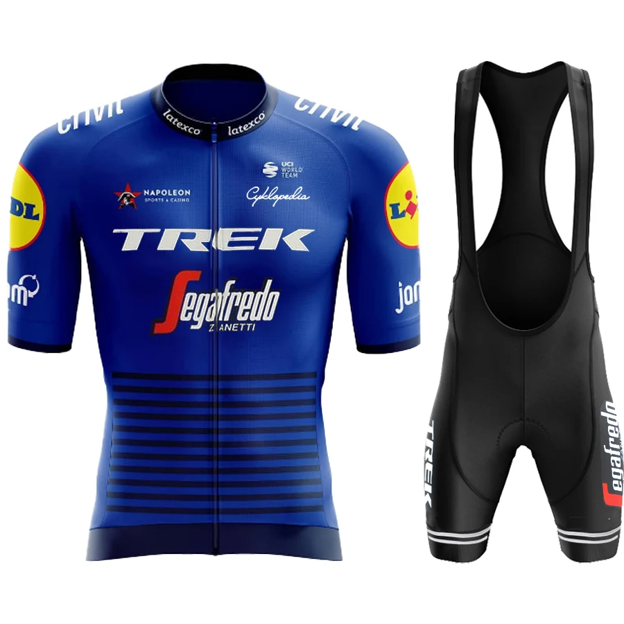 

Bib Short Cycling Clothing Mens Sets Summer 2023 TREK Mtb Clothes Man Shorts Male Men's Outfit Set Jersey Pro Team Uniform Pants