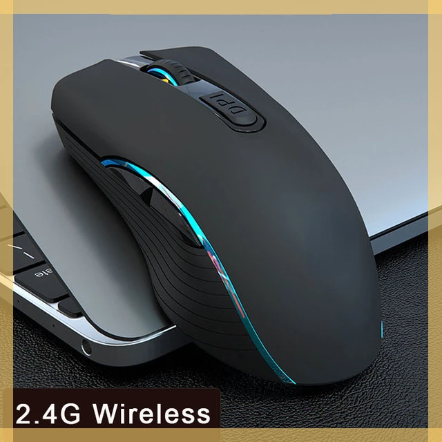 

Mouse Rechargeable Bluetooth Silent Ergonomic Computer 2400 DPI For iPad Mac Tablet Macbook Air Laptop PC Gaming Office