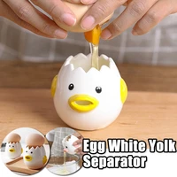 creative ceramic egg white yolk separator cute cartoon easy separation of egg whites yolks ceramics cooking kitchen accessories