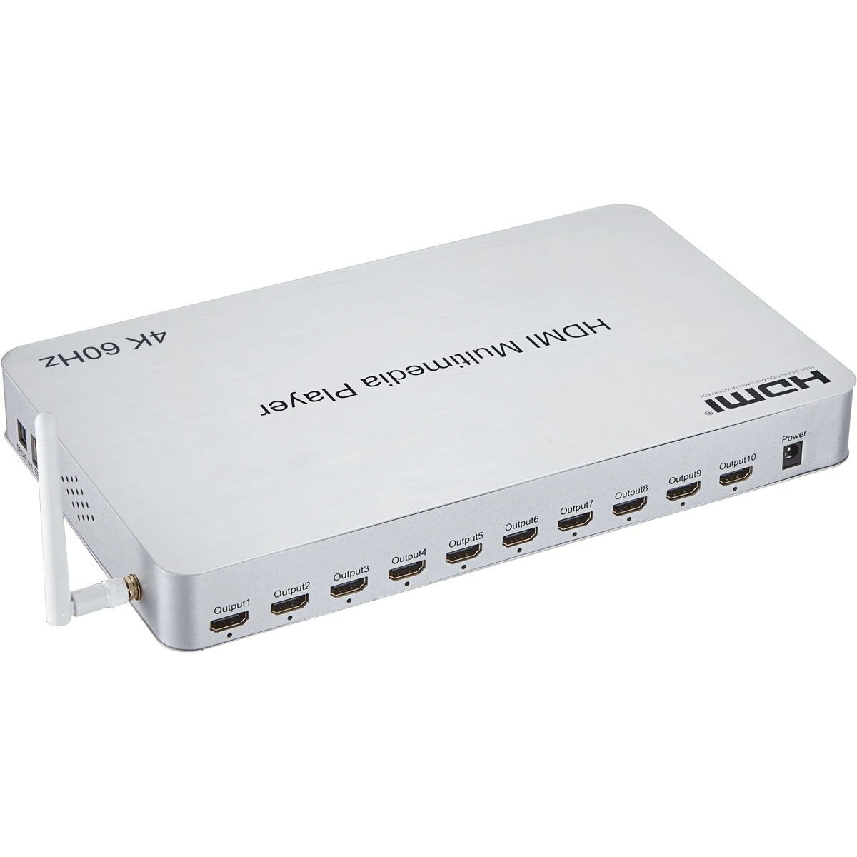 10-портовый мультимедийный плеер HDMI 2 0 1x10 сплиттер Android 6 коробка HD проектор ТВ