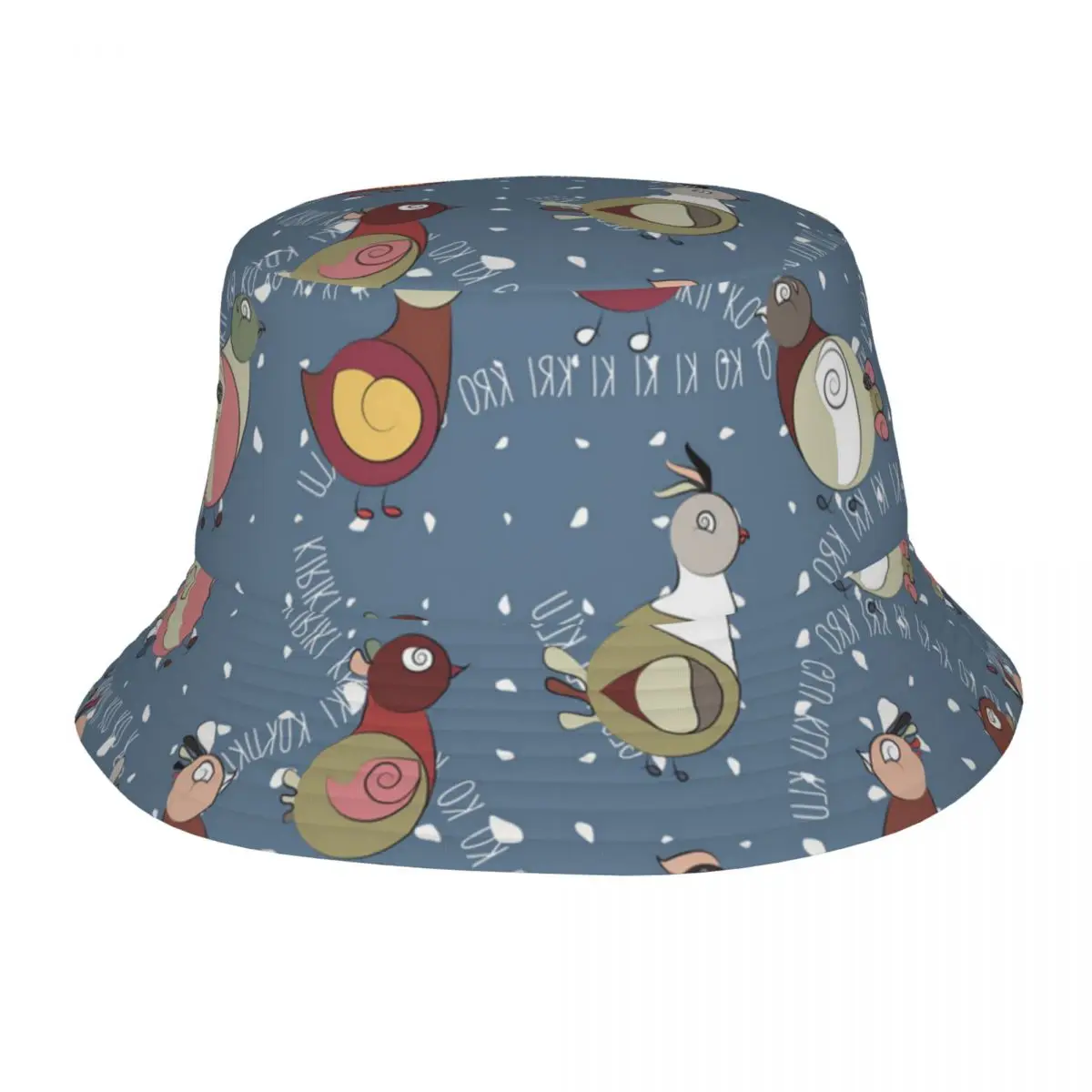 

Turkey Bird Chicken Pigeon Outdoor Fisherman Cap Beach Hats SunCaps Men Women Bucket Hat Panama Hats Bob Hats For Women