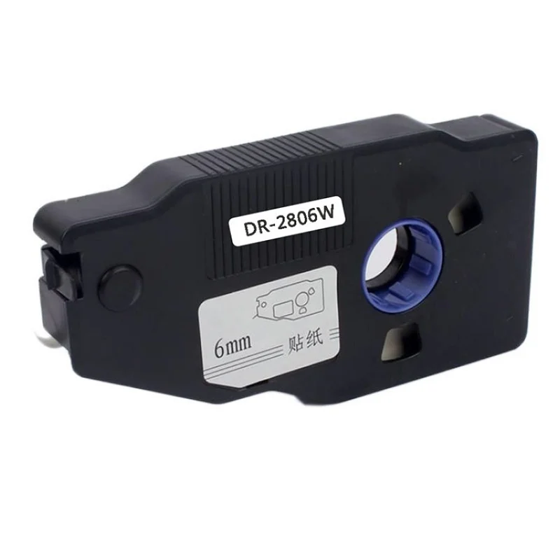 5/10 шт. кассетная лента этикетка 6 9 12 мм x 15 м белая желтая чернильный картридж для