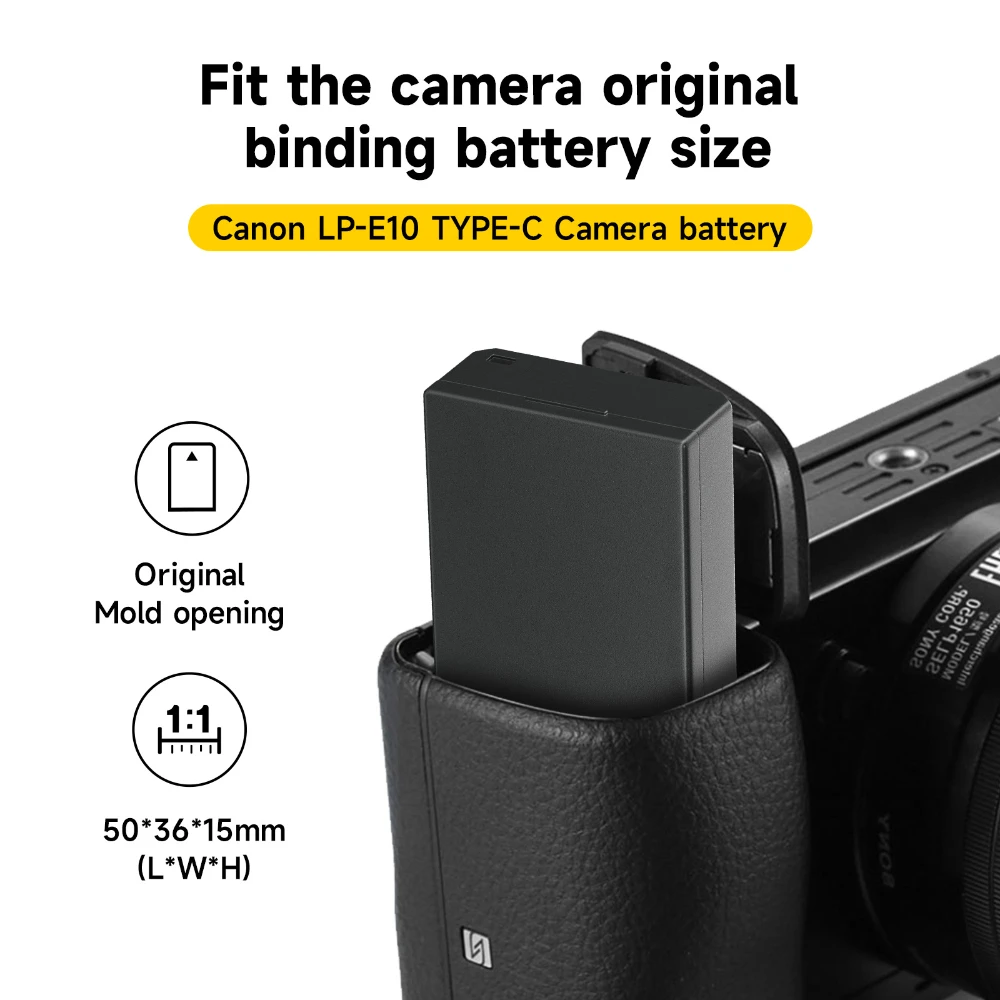 CITYORK 2300 мАч LP-E10 LP E10 LPE10 Аккумулятор для камеры с зарядкой Type-C Canon EOS 1100D 1200D 1300D Kiss X50