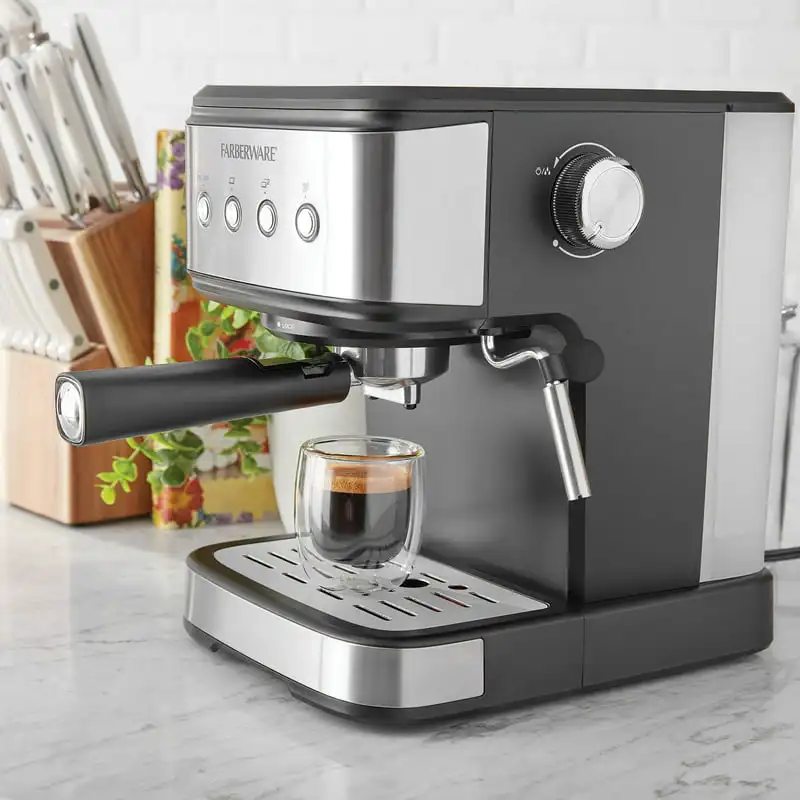 

Espresso Maker, 1.5 Liter Capacity