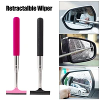 22 car rearview mirror wiper retractable portable rainy cleaning supplies rearview mirror water remover glass rain cleaning tool
