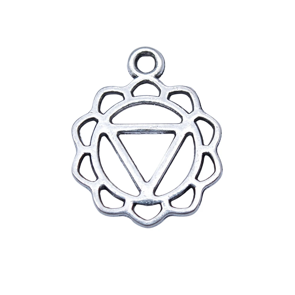 Шармы в виде чакр для изготовления ювелирных изделий мужские аксессуары 35