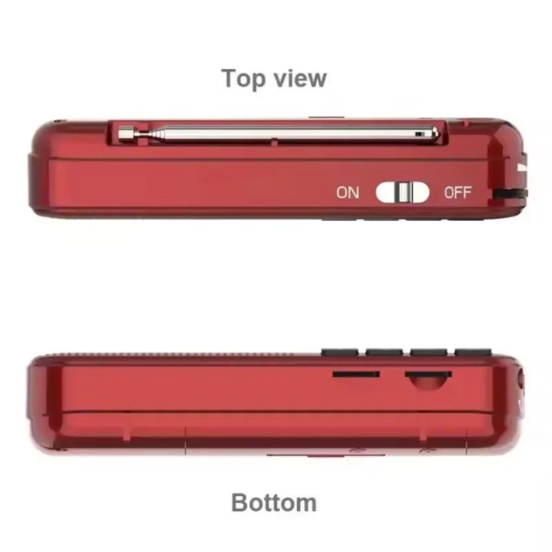 L-558 Двойная TF-карта с двумя батареями FM-радио USB AUX Светодиодный фонарик