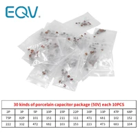 300pcslot ceramic capacitor set pack 2pf 0 1uf 30 values10pcs electronic components package capacitor assorted kit samples diy