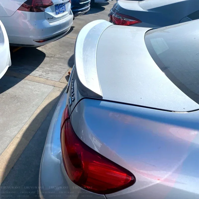 Спойлер для Toyota Corolla 2007 2008 2009 2010 2011 2012 АБС-материал углеродное волокно аксессуары