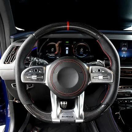 Рулевое колесо из углеродного волокна для Mercedes Benz S Класс C EG класс AMG на выбор |