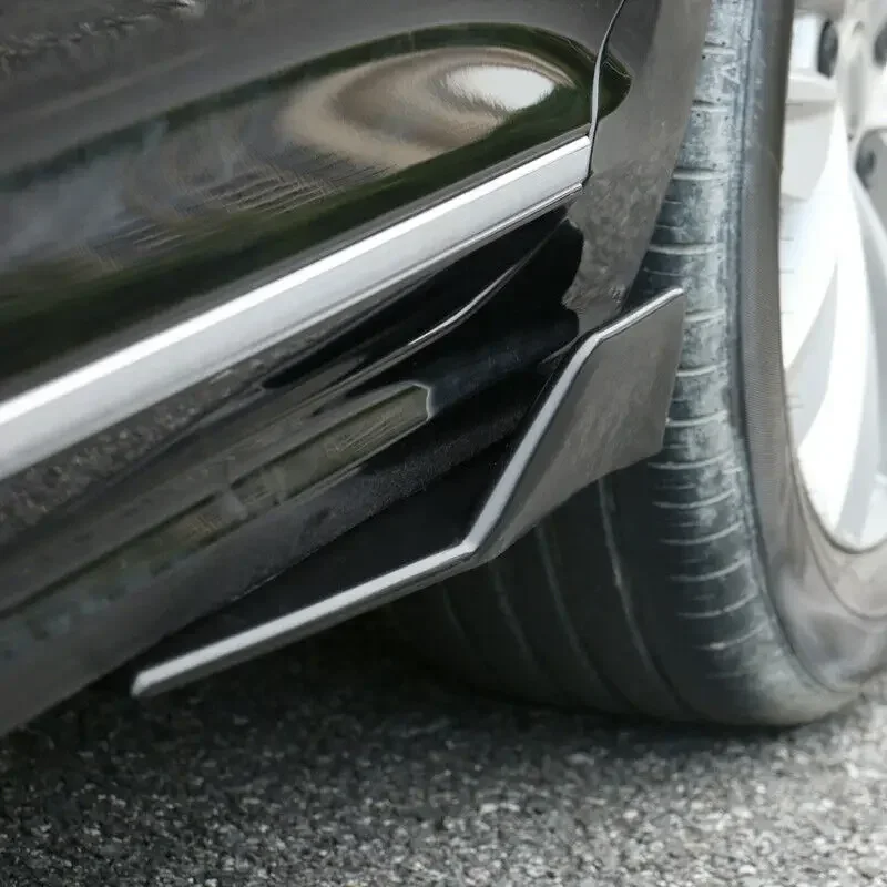 45 см универсальный для Nissan Versa Note боковая юбка удлинитель кузова спойлер сплиттер