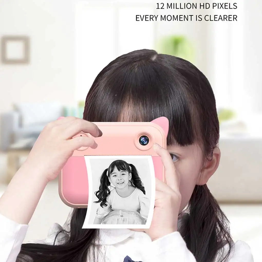 

Instant Camera No Ink Print Toy Digital Cameras Printing Picture Toys