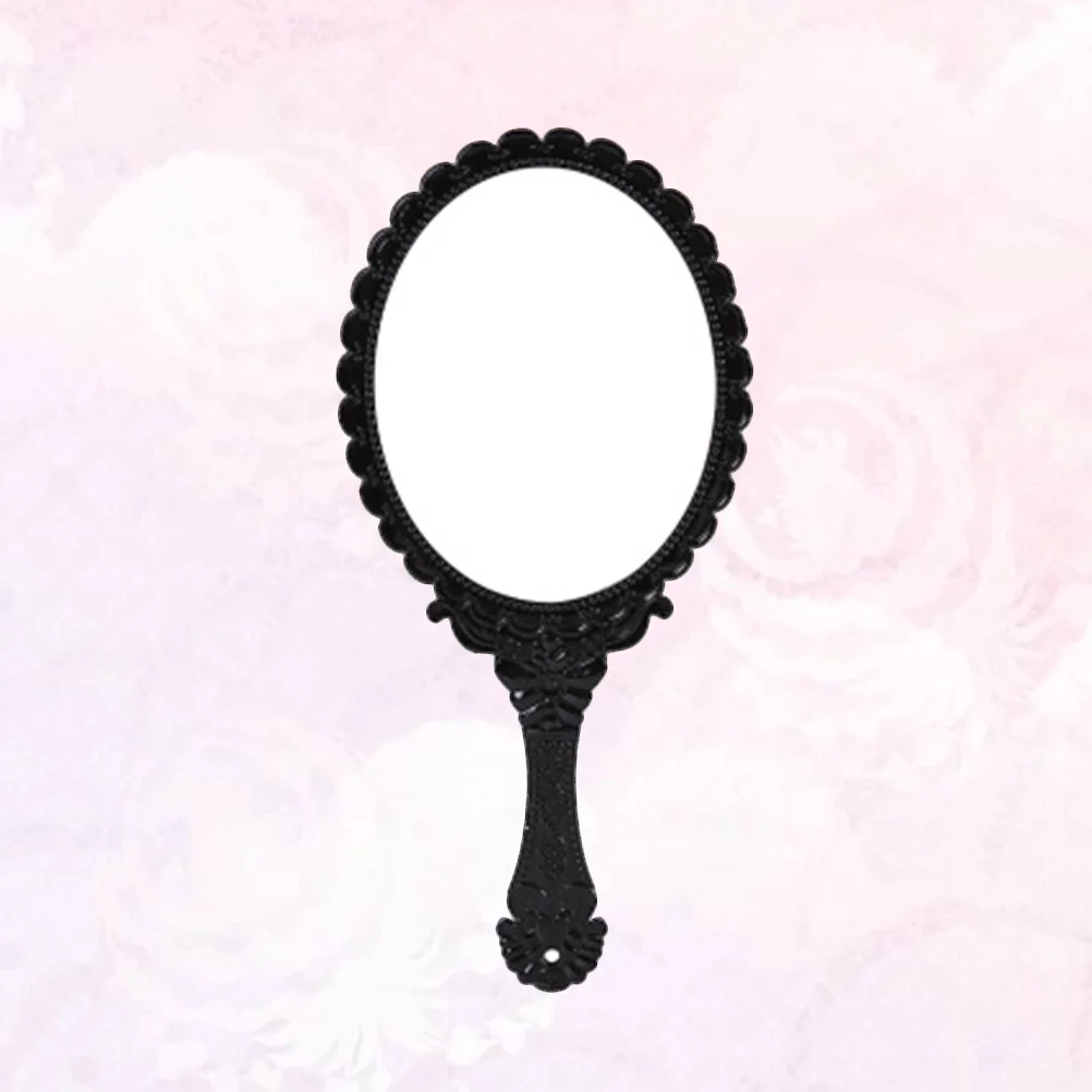 

Mirror Hand Mirrorshandheld Held Handle Makeup Travel Pursepatternuniquemermaid Folding Compact
