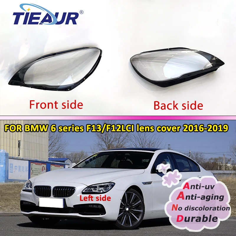 

Auto Car For BMW 6 Series M6 F13 2016 2017 2018 2019 Front Headlight Cover Glass Headlamp Transparent Lampshade Lamp Lens Shell