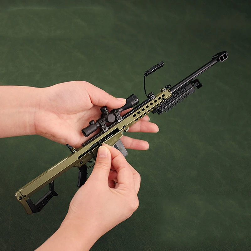 1/3 14 дюймов модель пряжка цельнометаллическая фотосессия мини снайперская