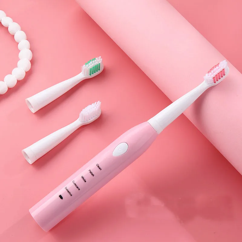 

Electric Toothbrush Portable Travel Electric Ultrasonic Cleaning Teeth USB Charging Couple Toothbrush