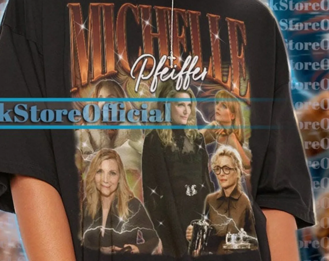 Винтажный свитшот MICHELLE PFEIFFER Michelle Pfeiffer Homage Fan Мишель Ретро Товары # SAF