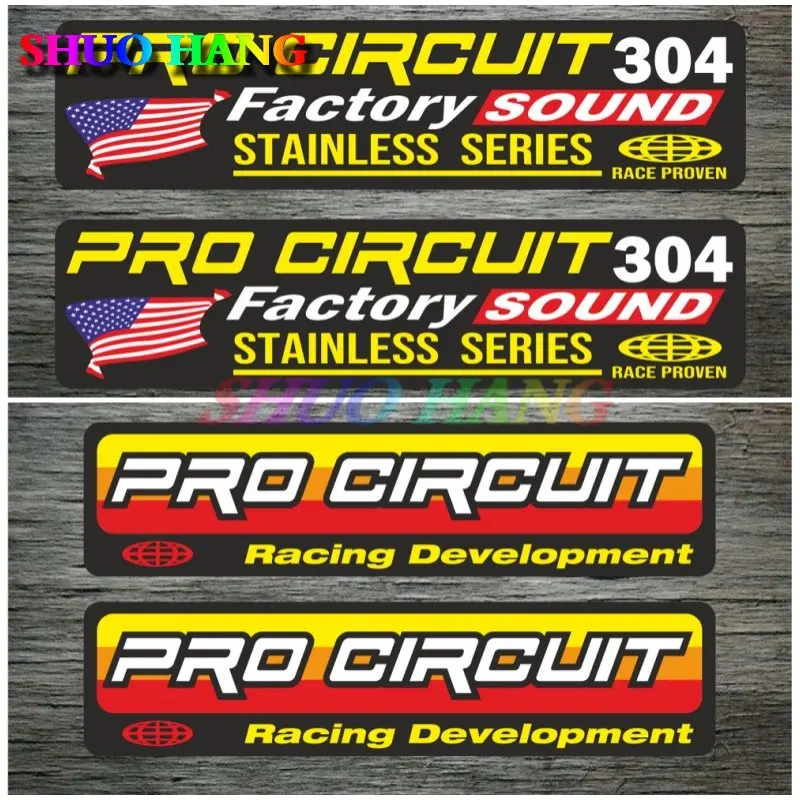 Наклейка Vinilo Decal Adesivi Autocollant Pro Circuit Moto Enduro 304 автомобильные аксессуары Window Racing PVC