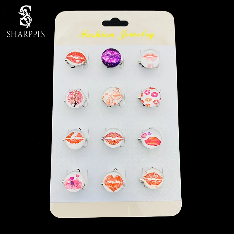 Модные женские шпильки для воротника мусульманского хиджаба аксессуары 12 шт. -