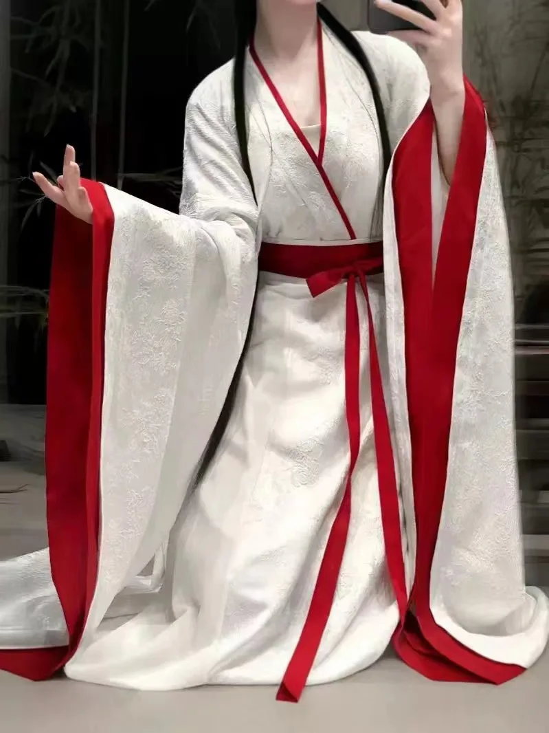 Китайские традиционные костюмы Ханфу древний стиль четыре сезона новый 2024 Вэй и