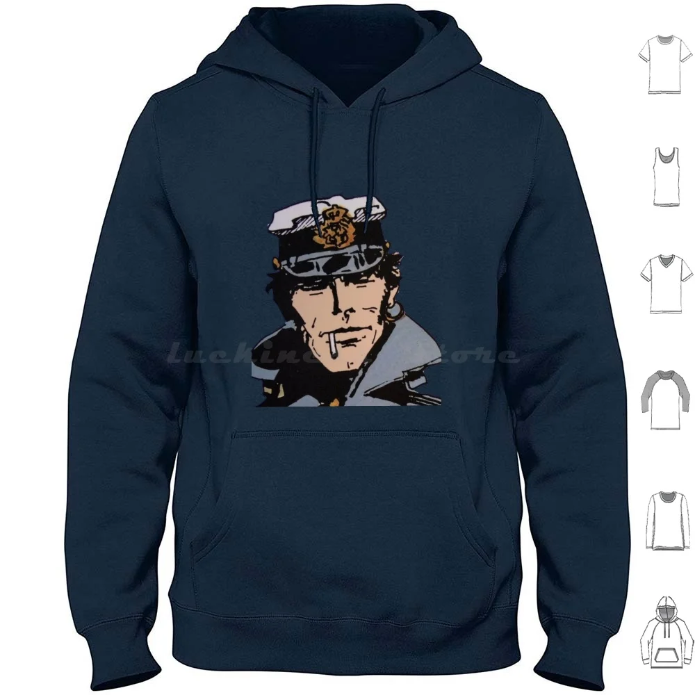 

Копия копии толстовки из Корто-Мальтийского хлопка с длинным рукавом Корто-Мальтийский Капитан морской авантюры Франция мальтическое животное охлаждение