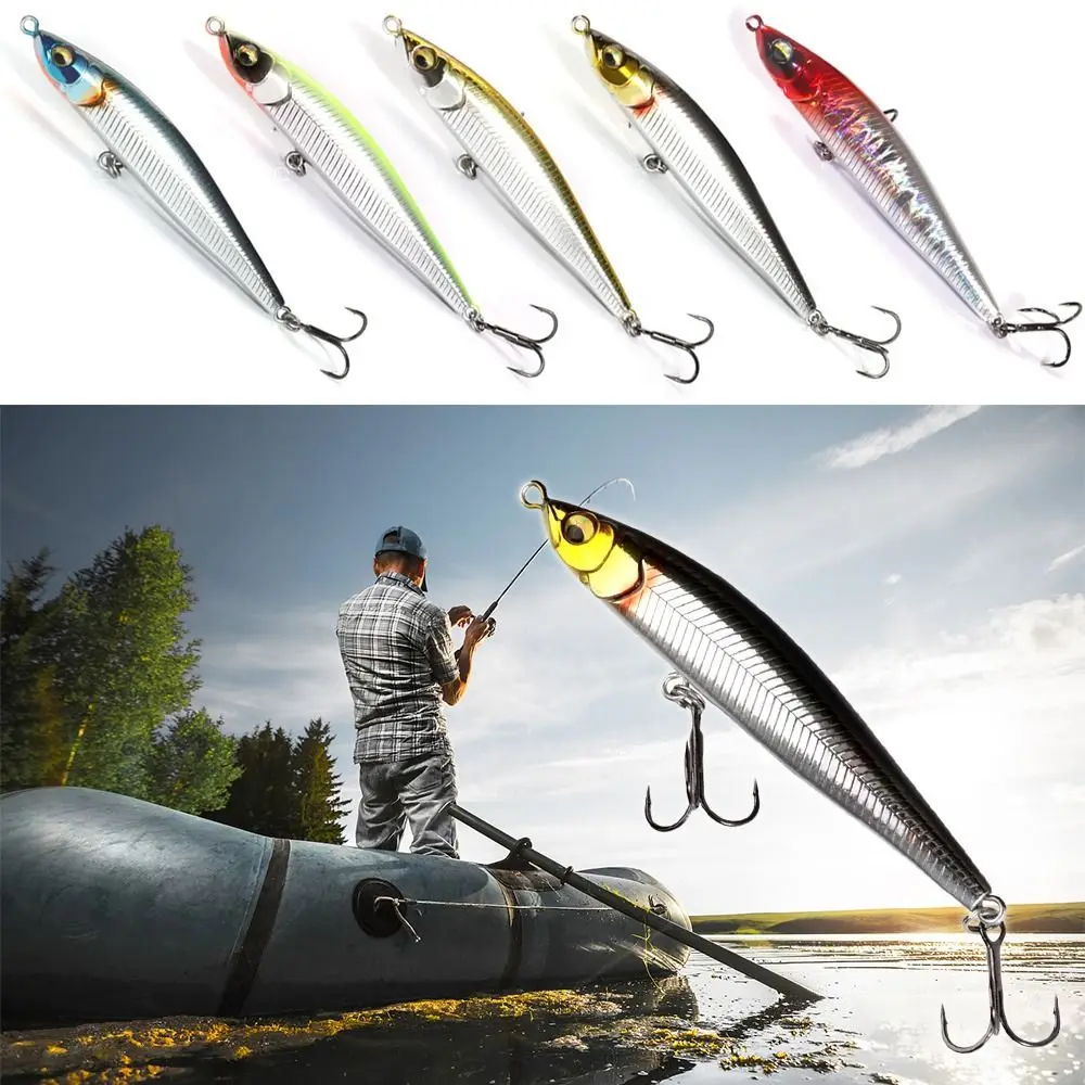 

hot 10g/15g 80mm/90mm Tackle Fishing Accessories sinking Lure Swimbait Artificial Hard Lures Minnow Bait