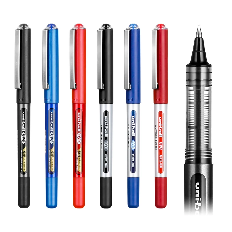 

Ручки шариковые одношариковые, 0,38 мм, черные/синие/красные, 3 шт.