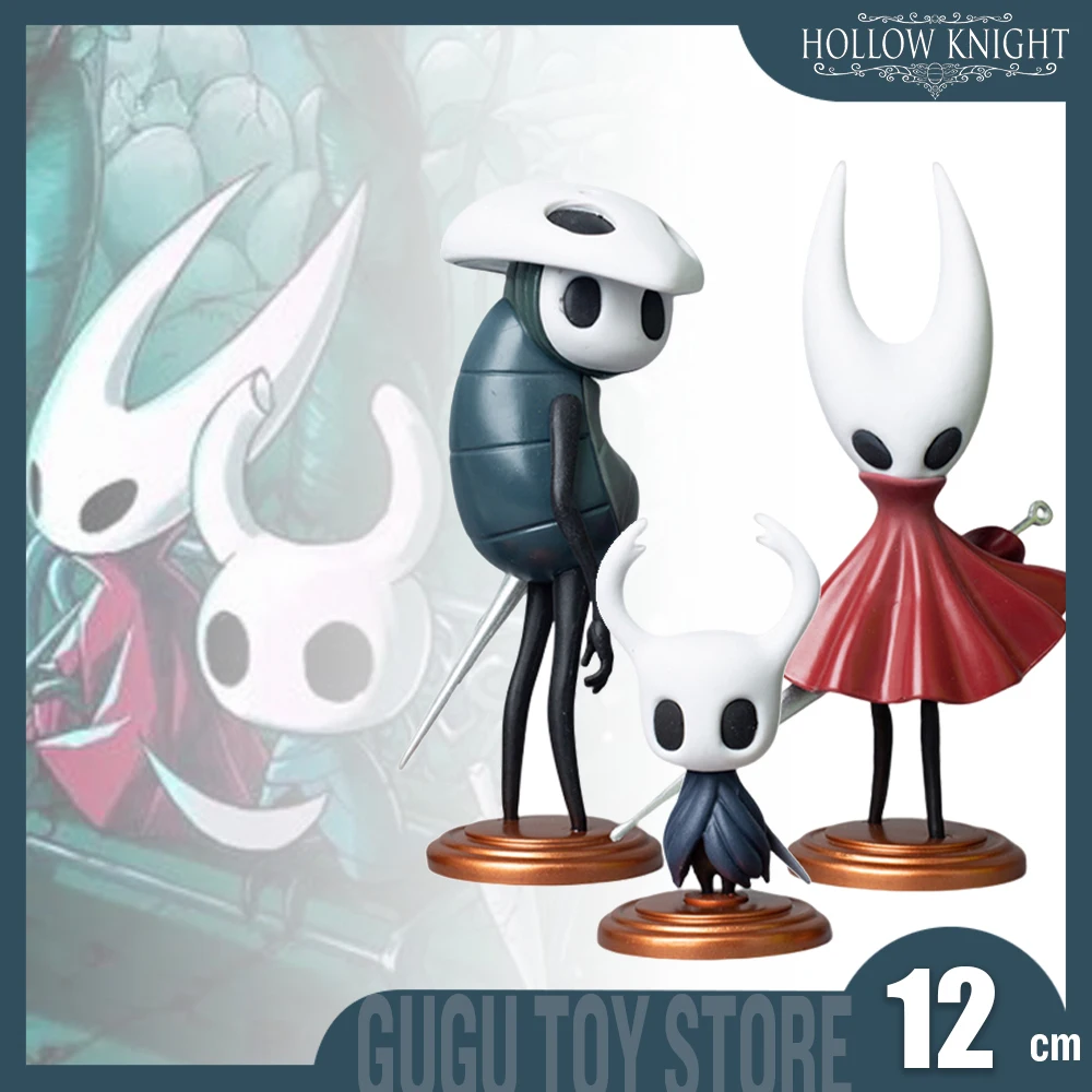 

Hollow Knight Anime Figures The Knight Hornet Quirrel Action Figure 12cm Pvc Figurine Model Statue Toys Doll Collectible Gift