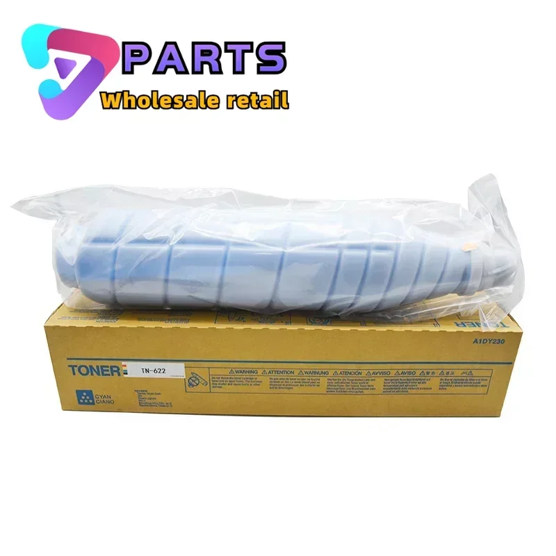 1 шт. KMCY TN622 тонер-картридж для Konica Minolta Bizhub C1085 C1100 C6085 C6100 TN-622 1500G