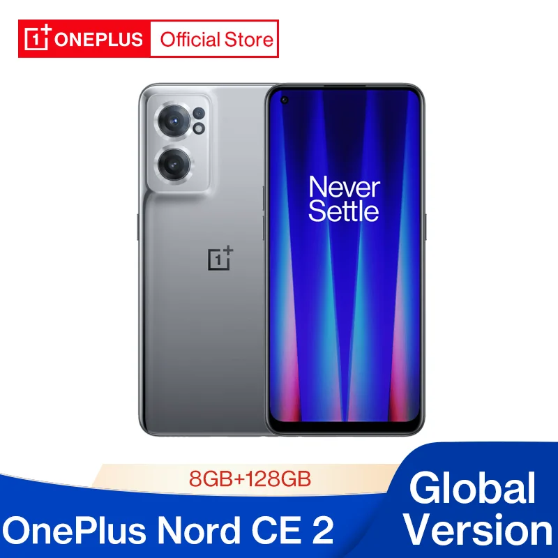 World Premiere OnePlus Nord CE 2 CE2 5G Smartphone 8GB 128GB Mobile Phones 65W Fast Charge MTK Dimensity 900 Android 64MP