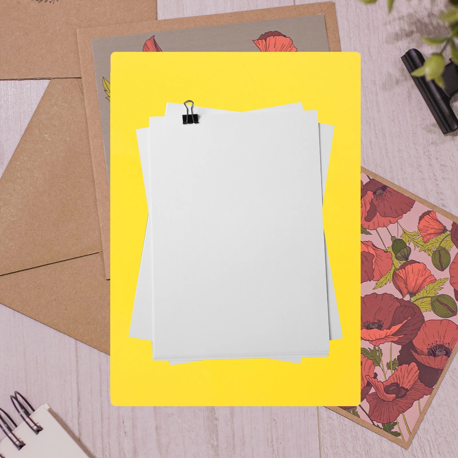 

10 Pcs Mini Whiteboards Word Card Multi-function Thickened Note Cards Convenient Thickened Note Pvc DIY Blank