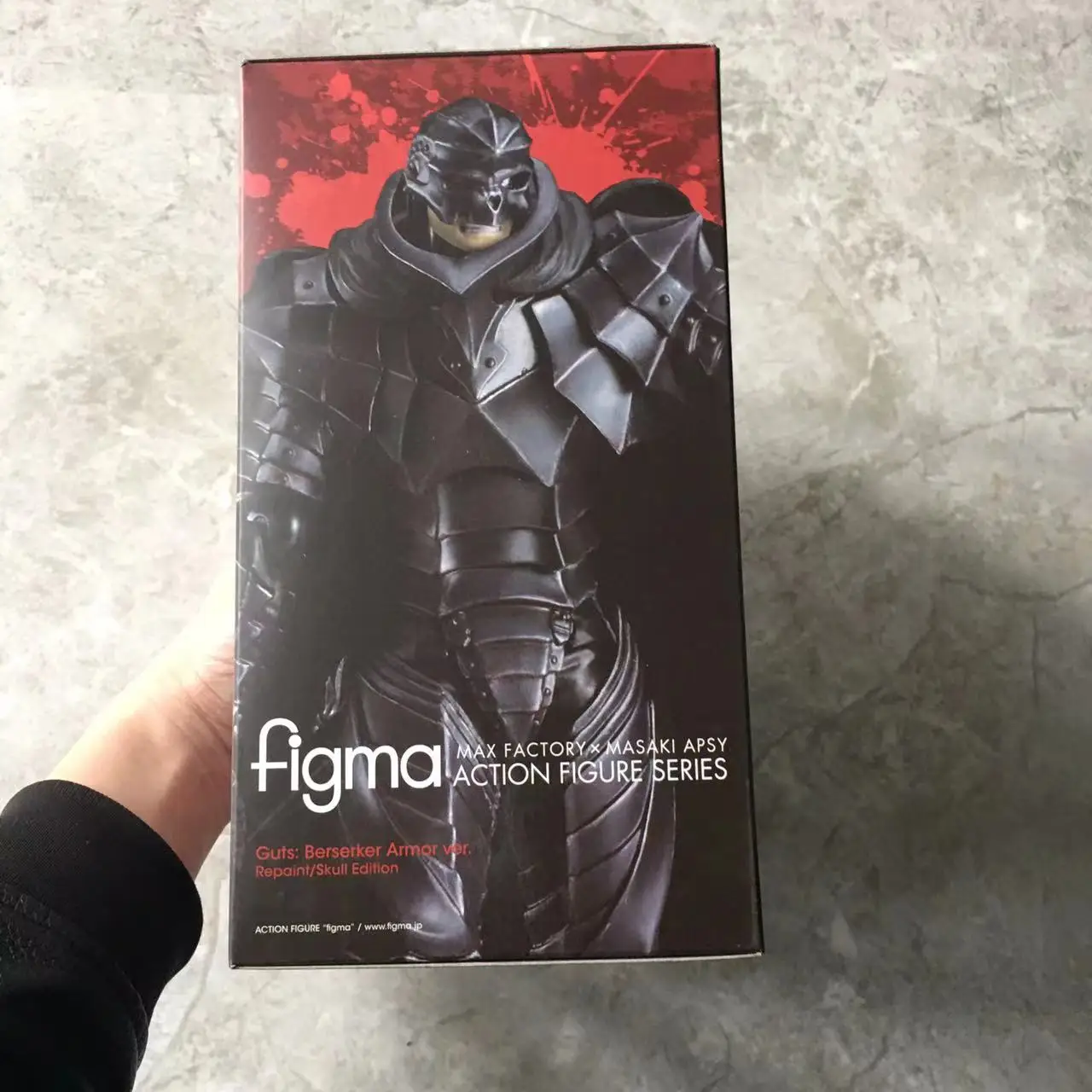 Женская оригинальная Figma 410 дюймов Berserker Armor Ver. Repaint Skull Edition экшн-фигурка модели